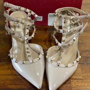 Valentino Rockstud Caged Pumps 65mm